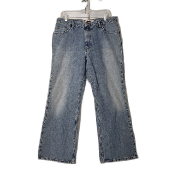 EXPRESS Y2K Vintage Denim Bootcut Jeans Womens Size 34/30 - Picture 1 of 12